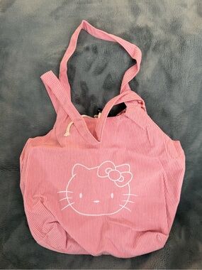 🩷🩷Sanrio MYSTERY BUNDLE w/ Hello Kitty Pink Cordoroy Tote Bag